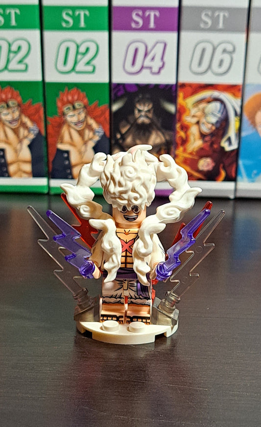 Custom Luffy Gear 5 Minifig